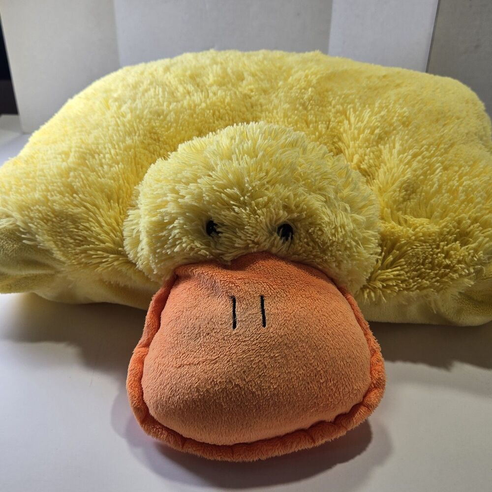 My Pillow Pets Original Duck Plush Yellow RARE